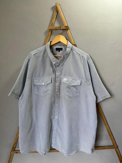 Lincoln gingham Checkered Shirt | Korean-Inspired Oversized Fit | Lightweight Summer Wear |  Full Sleeve | Men Women | Online Shopping