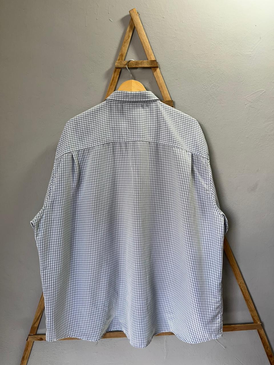 Lincoln gingham Checkered Shirt | Korean-Inspired Oversized Fit | Lightweight Summer Wear |  Full Sleeve | Men Women | Online Shopping