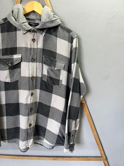 Brave Soul Checkered Full Sleeves Shirt | Korean-Inspired Oversized Fit | Lightweight Summer Wear |  Full Sleeve | Men Women | Online Shopping