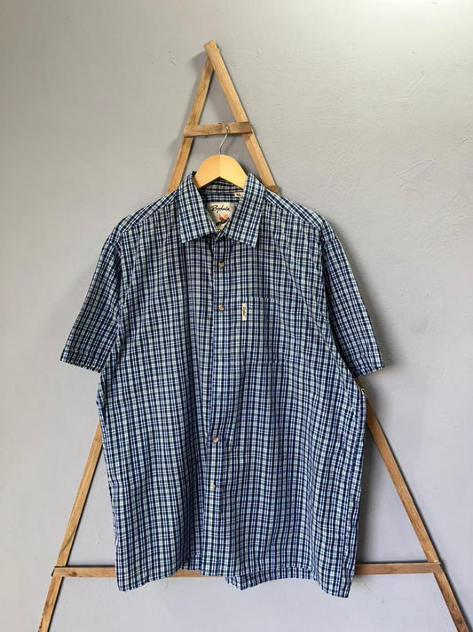 Rydale gingham Checkered Short Sleeves Shirt | Korean-Inspired Oversized Fit | Lightweight Summer Wear | Half  Sleeve | Men Women | Online Shopping
