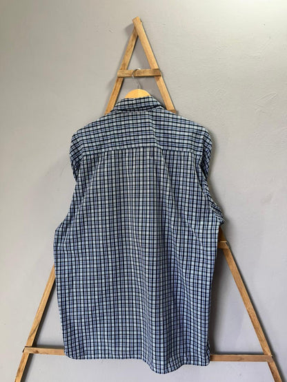 Rydale gingham Checkered Short Sleeves Shirt | Korean-Inspired Oversized Fit | Lightweight Summer Wear | Half  Sleeve | Men Women | Online Shopping