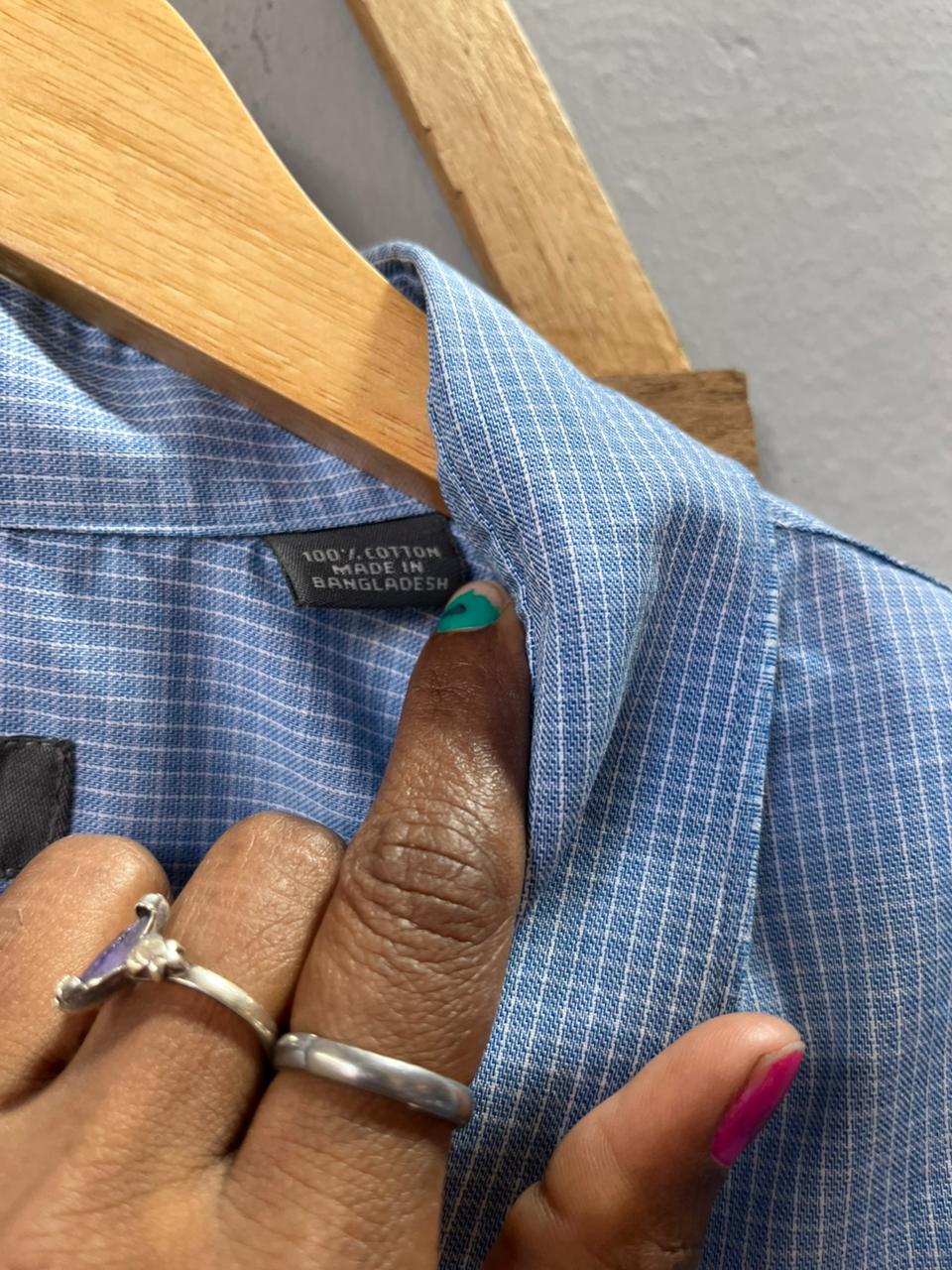 Kenneth Cole Reaction Checkered Shirt |Full sleeves | Korean-Inspired Oversized Fit | Lightweight Summer Wear |  Full Sleeve | Men Women | Online Shopping