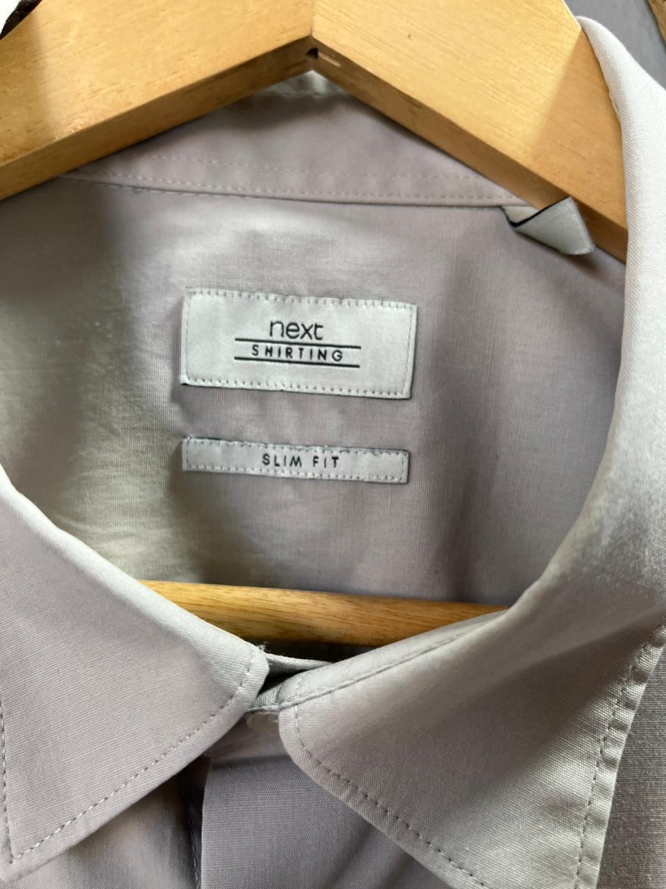 Next Plain Shirt | Full Sleeves |Korean-Inspired Slim Fit | Lightweight Summer Wear | Full Sleeve | Men Women | Online Shopping