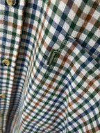 Champion gingham Checkered Shirt | Full Sleeves |Korean-Inspired Oversized Fit | Lightweight Summer Wear | Full Sleeve | Men Women | Online Shopping
