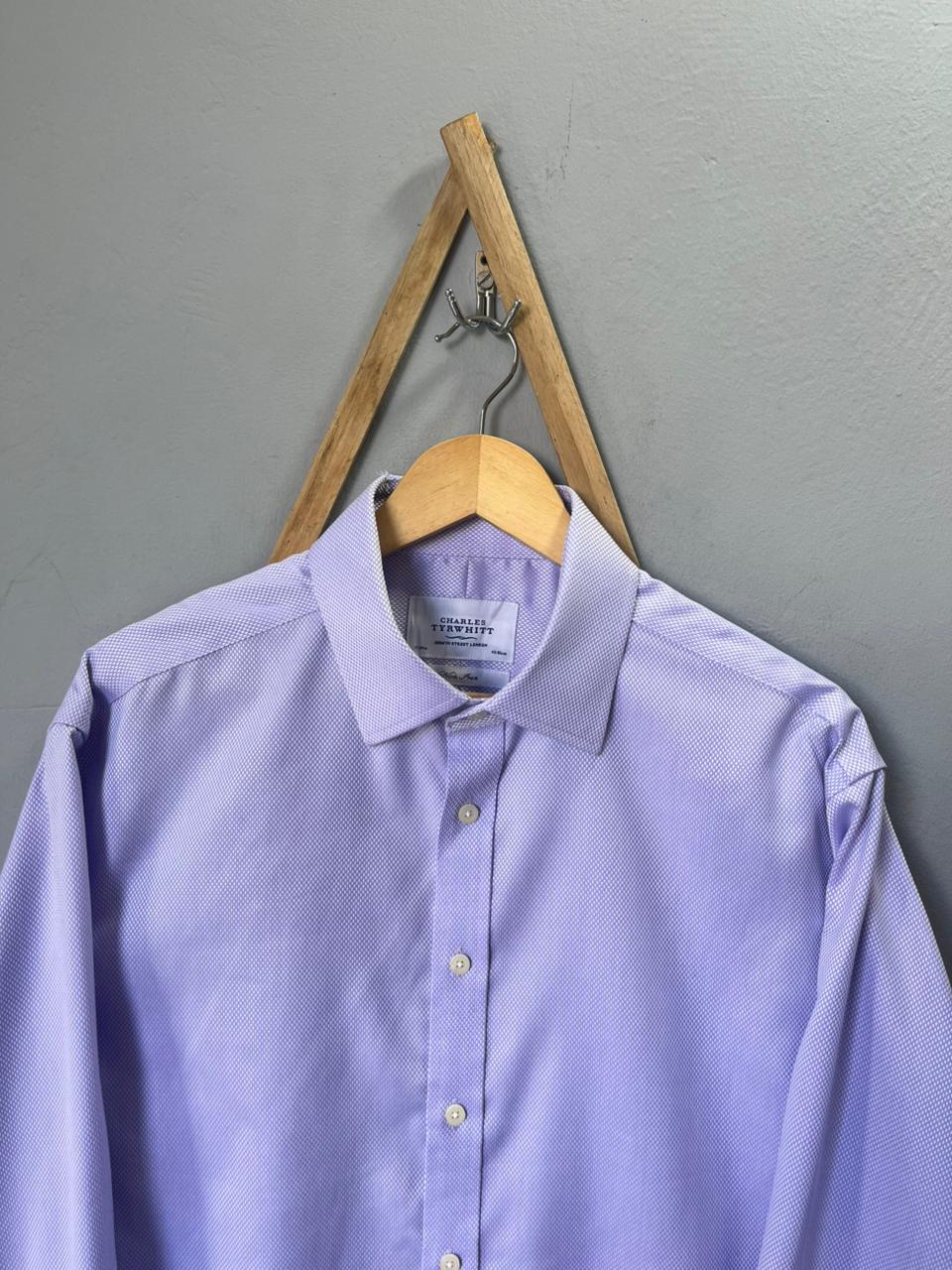 Charles Tyrwhitt plain  Shirt | Full Sleeves |Korean-Inspired Oversized Fit | Lightweight Summer Wear |  Full Sleeve | Men Women | Online Shopping