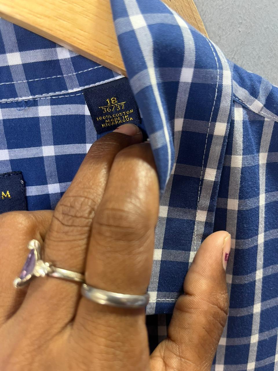 Club Room gingham Checkered Shirt | Full Sleeves |Korean-Inspired Oversized Fit | Lightweight Summer Wear |  Full Sleeve | Men Women | Online Shopping