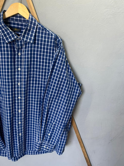 Club Room gingham Checkered Shirt | Full Sleeves |Korean-Inspired Oversized Fit | Lightweight Summer Wear |  Full Sleeve | Men Women | Online Shopping