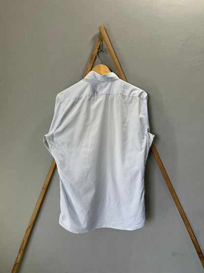 Proper Cloth  Plain Shirt | Full Sleeves |Korean-Inspired Oversized Fit | Lightweight Summer Wear |  Full Sleeve | Men Women | Online Shopping