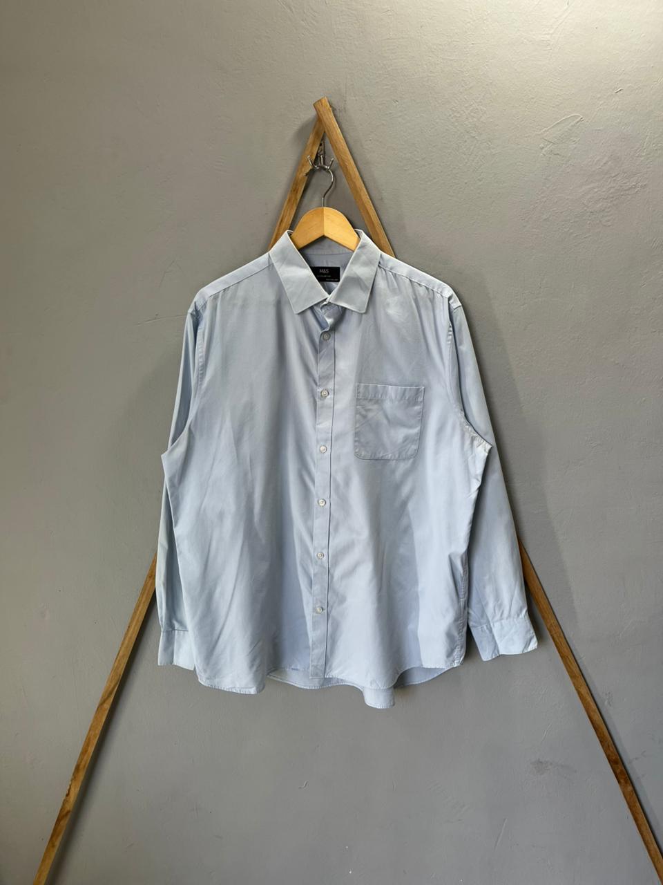 Proper Cloth  Plain Shirt | Full Sleeves |Korean-Inspired Oversized Fit | Lightweight Summer Wear |  Full Sleeve | Men Women | Online Shopping