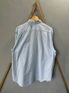 Proper Cloth  Plain Shirt | Full Sleeves |Korean-Inspired Oversized Fit | Lightweight Summer Wear |  Full Sleeve | Men Women | Online Shopping