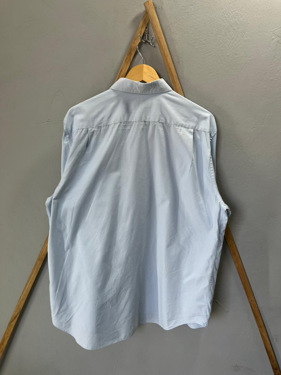 Proper Cloth  Plain Shirt | Full Sleeves |Korean-Inspired Oversized Fit | Lightweight Summer Wear |  Full Sleeve | Men Women | Online Shopping