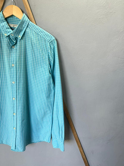 Easy wear gingham Checkered Shirt | Full Sleeves |Korean-Inspired Oversized Fit | Lightweight Summer Wear | Full Sleeve | Men Women | Online Shopping