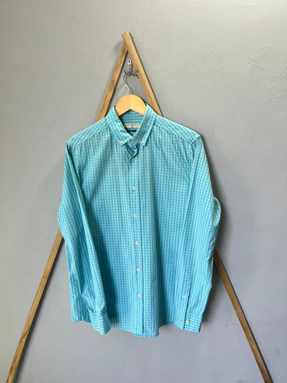 Easy wear gingham Checkered Shirt | Full Sleeves |Korean-Inspired Oversized Fit | Lightweight Summer Wear | Full Sleeve | Men Women | Online Shopping