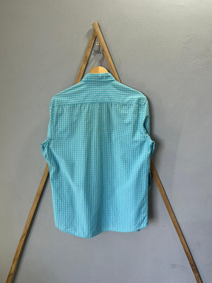 Easy wear gingham Checkered Shirt | Full Sleeves |Korean-Inspired Oversized Fit | Lightweight Summer Wear | Full Sleeve | Men Women | Online Shopping