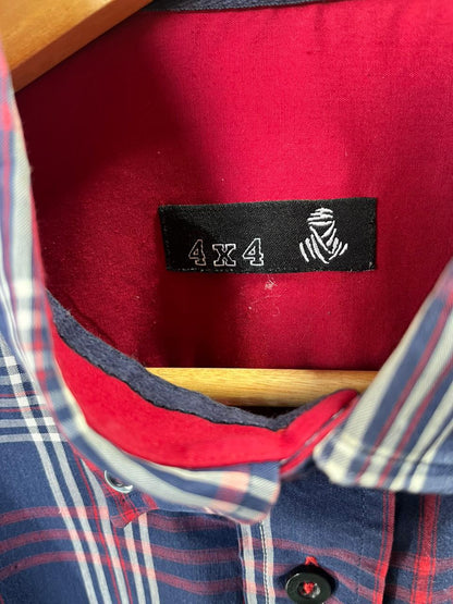 4*4  Shirt | Full Sleeves |Korean-Inspired Oversized Fit | Lightweight Summer Wear | Men Women | Online Shopping