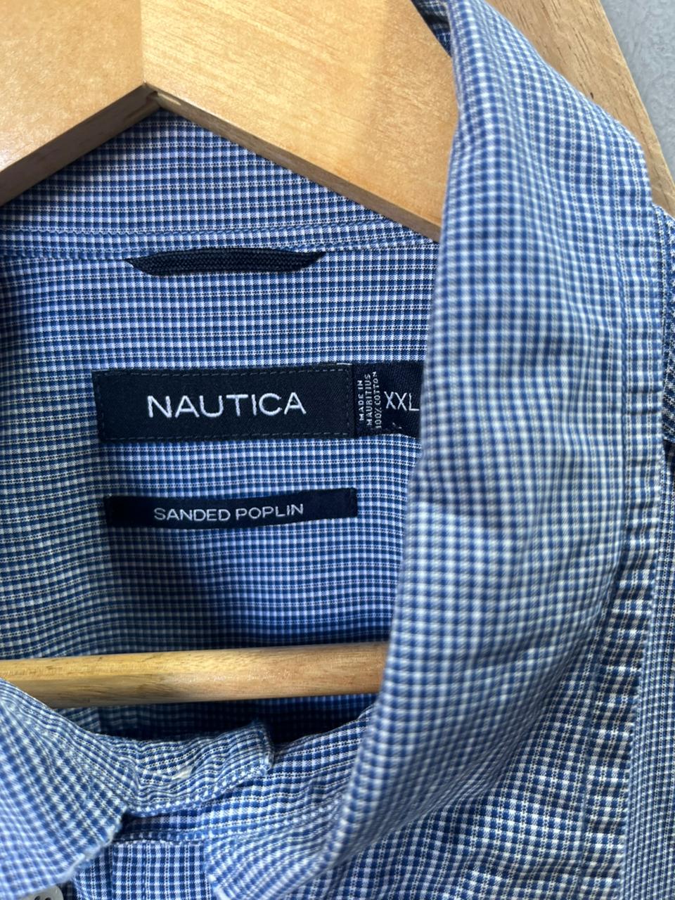 Nautica Shirt | Short Sleeves |Korean-Inspired Oversized Fit | Lightweight Summer Wear | Men Women | Online Shopping