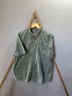 George printed Shirt | Short Sleeves |Korean-Inspired Oversized Fit | Lightweight Summer Wear | Men Women | Online Shopping