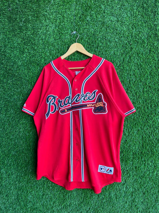 Mlb Braves Jersey |Vintage Oversized Streetwear | Men Women |  Online Shopping
