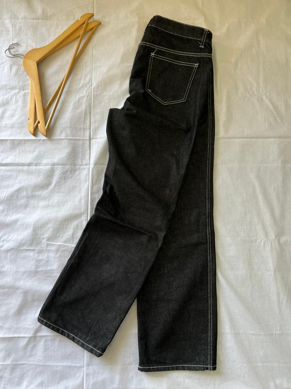 Ruffian Vintage Black Jeans | Pre-Owned Streetwear Denim|  Men Women | Unisex  | Online Shopping