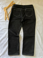 Ruffian Vintage Black Jeans | Pre-Owned Streetwear Denim|  Men Women | Unisex  | Online Shopping