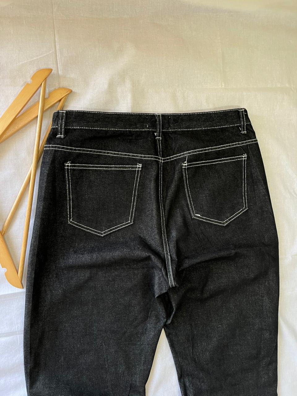 Ruffian Vintage Black Jeans | Pre-Owned Streetwear Denim|  Men Women | Unisex  | Online Shopping