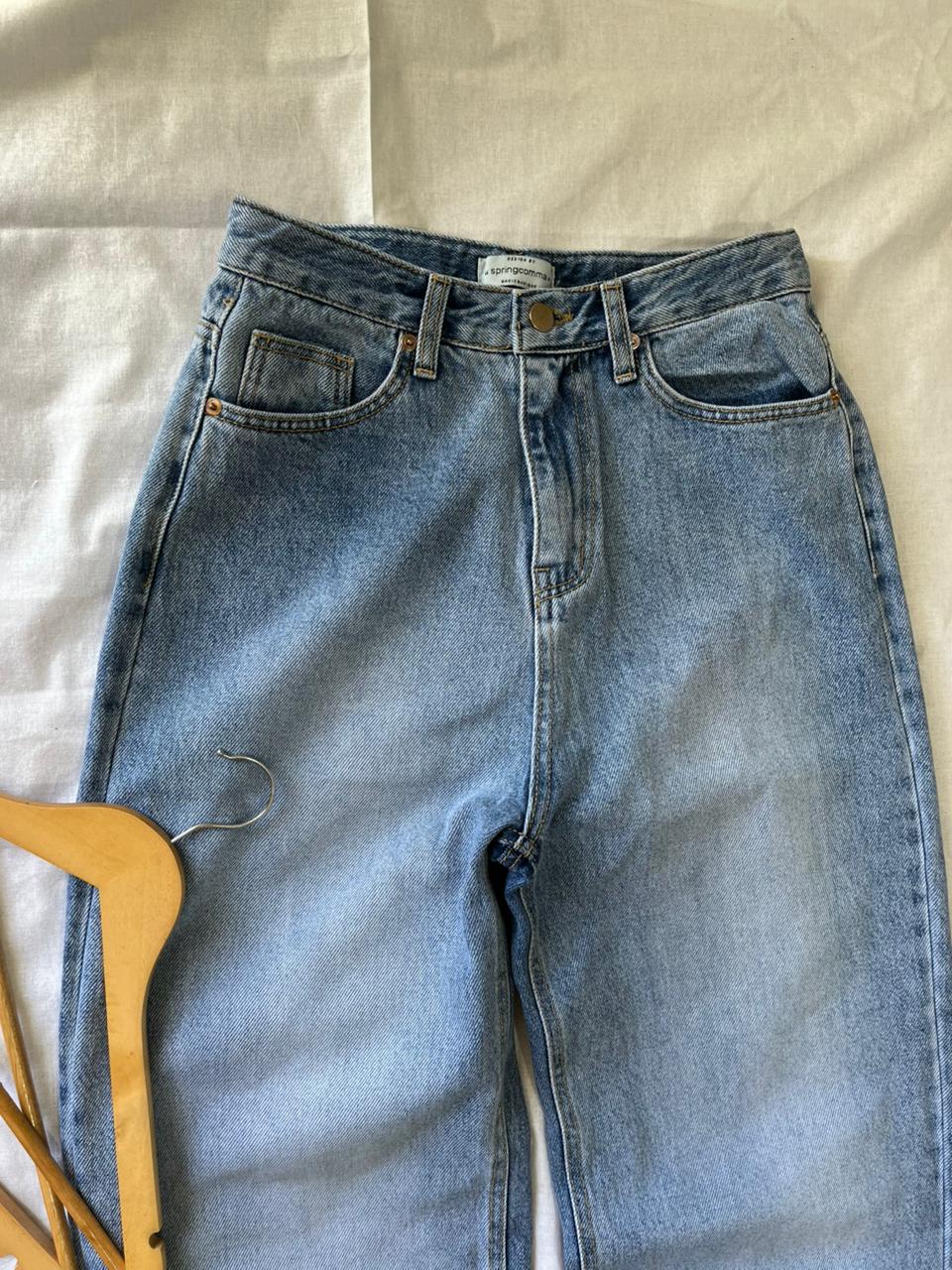 Springcomma Vintage Blue Jeans | Pre-Owned Streetwear Denim|  Men Women | Unisex  | Online Shopping