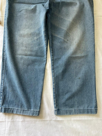k Tex stains drop  Vintage Blue Jeans | Pre-Owned Streetwear Denim|  Men Women | Unisex  | Online Shopping