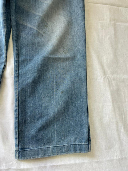k Tex stains drop  Vintage Blue Jeans | Pre-Owned Streetwear Denim|  Men Women | Unisex  | Online Shopping