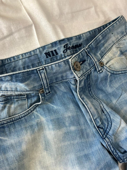 Nii Jeans Vintage Blue Jeans | Pre-Owned Streetwear Denim|  Men Women | Unisex  | Online Shopping