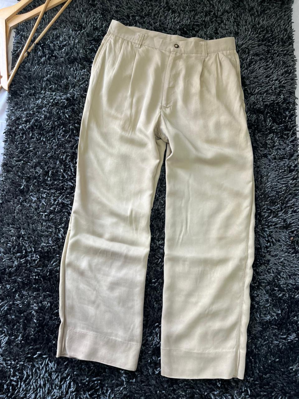 Tencel Relaxed Fit Casual Trousers | Everyday Wear Pants | Smart Casual Style | Men Women | Online Shopping