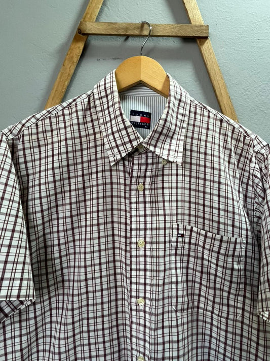 Tommy Hilfiger| Short Sleeves |Korean-Inspired Oversized Fit | Lightweight Summer Wear | Men Women | Online Shopping