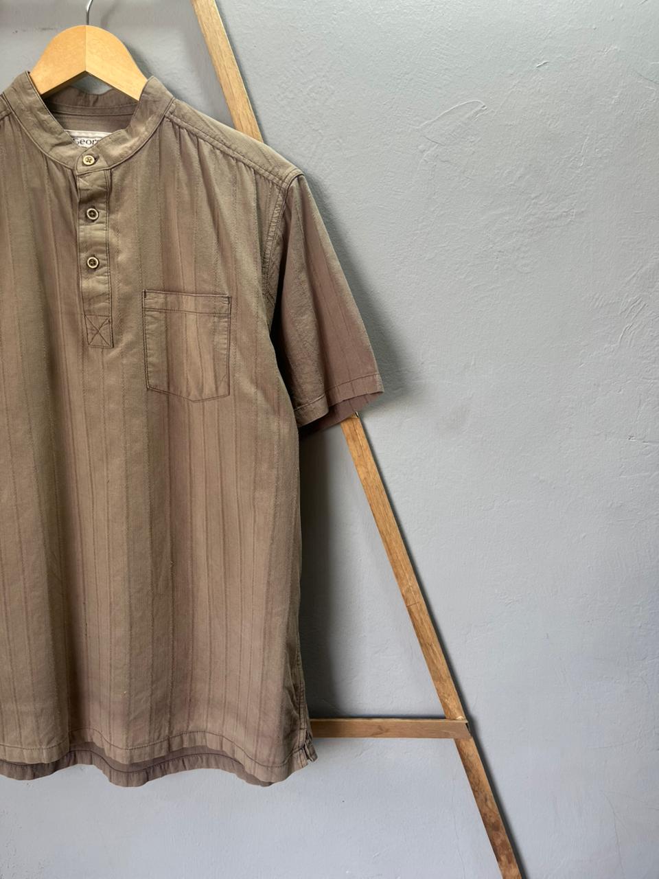 George | Short Sleeves |Korean-Inspired Oversized Fit | Lightweight Summer Wear | Men Women | Online Shopping