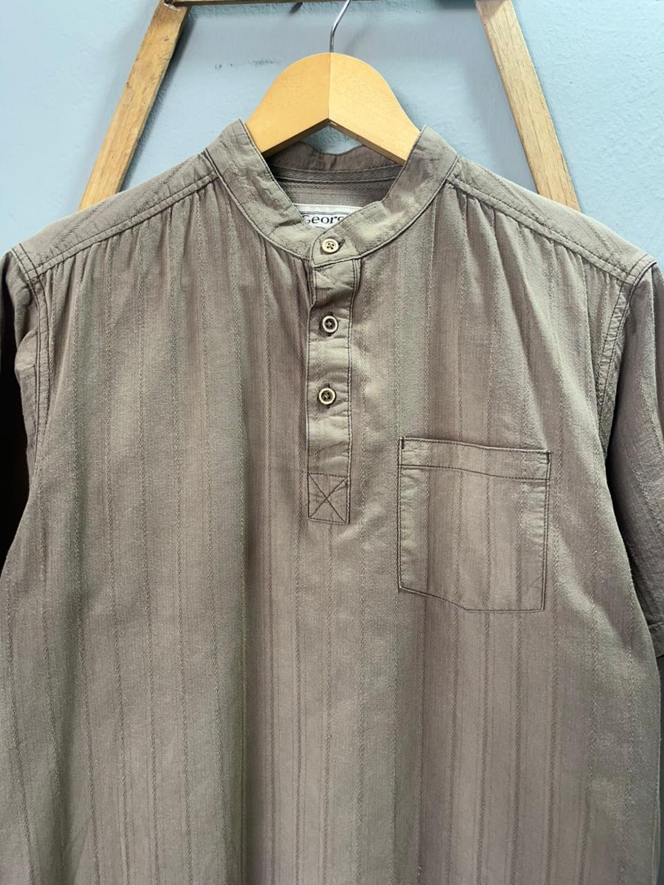 George | Short Sleeves |Korean-Inspired Oversized Fit | Lightweight Summer Wear | Men Women | Online Shopping