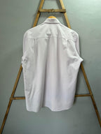 Cream white shirt | Short Sleeves |Korean-Inspired Oversized Fit | Lightweight Summer Wear | Men Women | Online Shopping