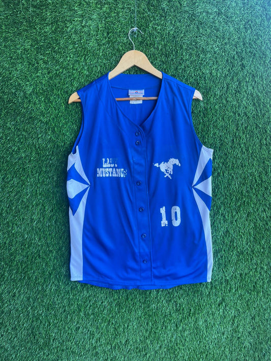 MLB Lady Mustang  Jersey |Vintage Oversized Streetwear | Men Women |  Online Shopping