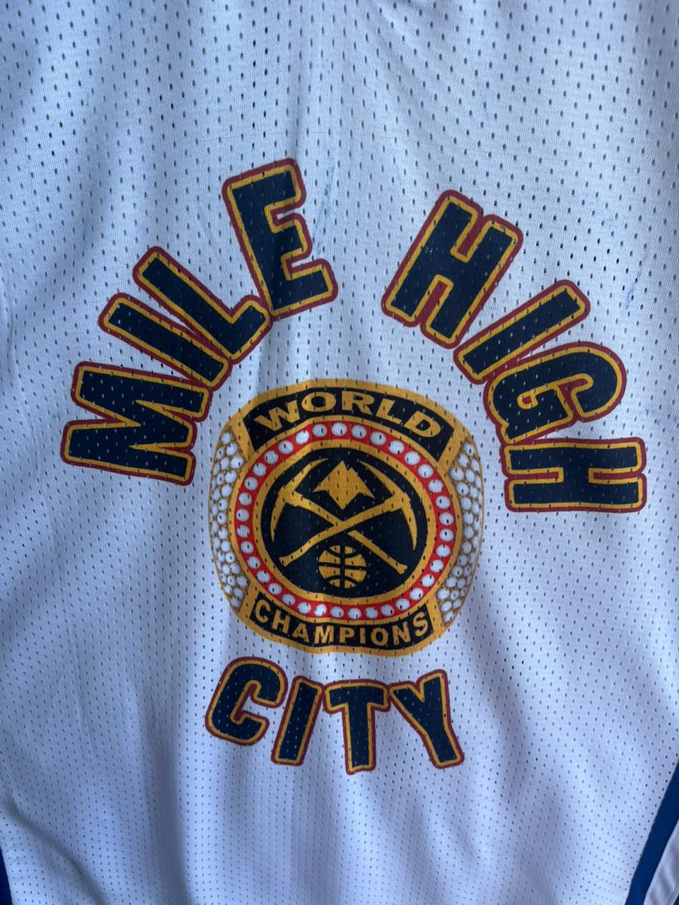 NBA Mile High City Jersey |Vintage Oversized Streetwear | Men Women |  Online Shopping