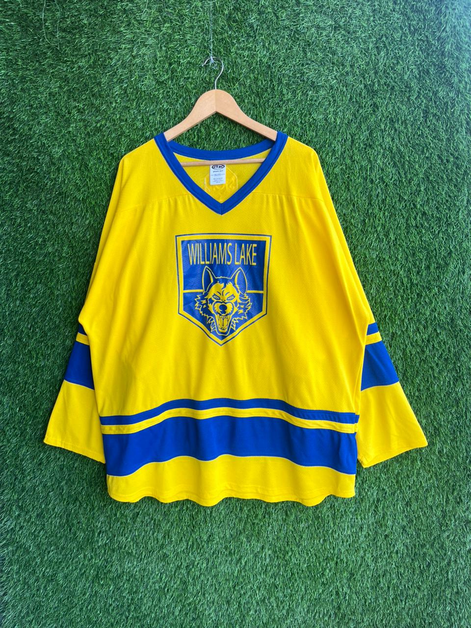 ICEHOCKEY Williams Lake 19 Jersey |Vintage Oversized Streetwear | Men Women |  Online Shopping