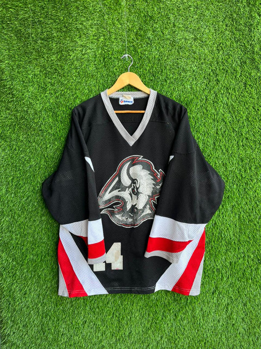 ICEHOCKEY Buffalo Jersey |Vintage Oversized Streetwear | Men Women |  Online Shopping