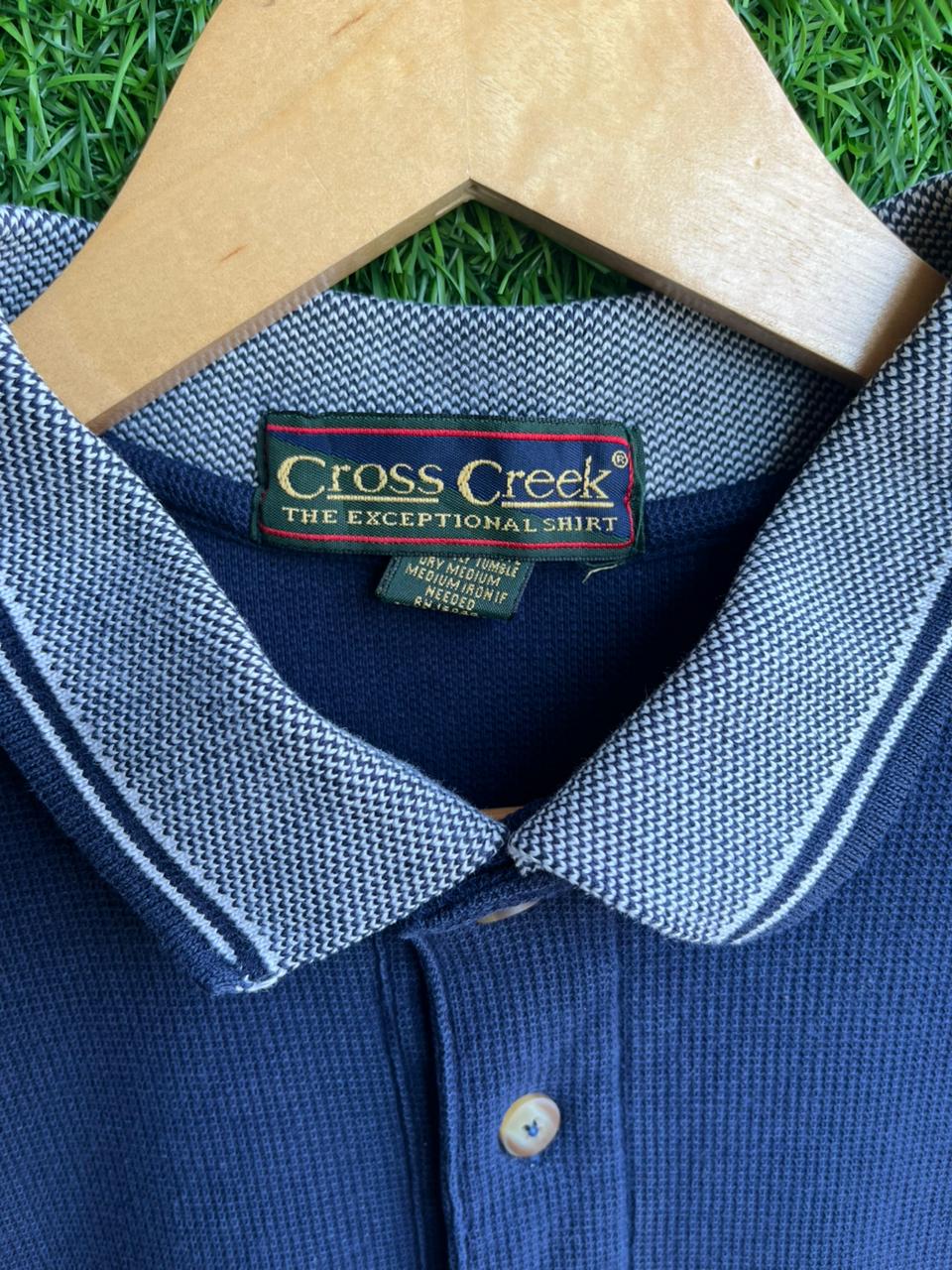 Polo t-shirt Cross Creek Jersey |Vintage Oversized Streetwear | Men Women |  Online Shopping