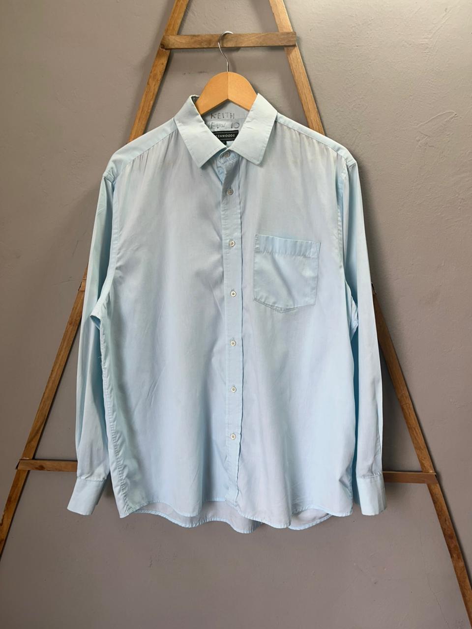 Greenwood Shirt | Full Sleeves |Korean-Inspired Oversized Fit | Lightweight Summer Wear | Men Women | Online Shopping