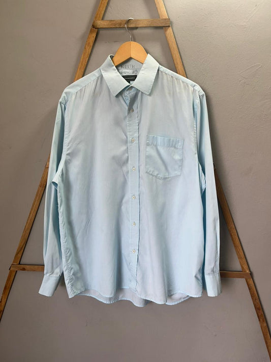 Greenwood Shirt | Full Sleeves |Korean-Inspired Oversized Fit | Lightweight Summer Wear | Men Women | Online Shopping