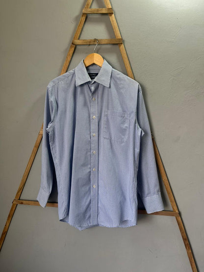 Nautica gingham Shirt | Full Sleeves |Korean-Inspired Oversized Fit | Lightweight Summer Wear | Men Women | Online Shopping