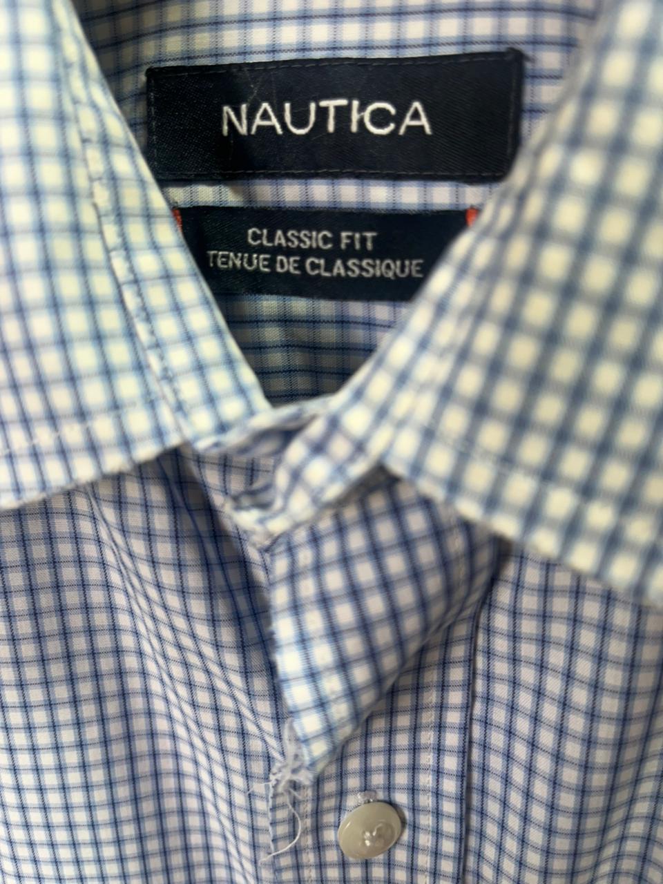 Nautica gingham Shirt | Full Sleeves |Korean-Inspired Oversized Fit | Lightweight Summer Wear | Men Women | Online Shopping