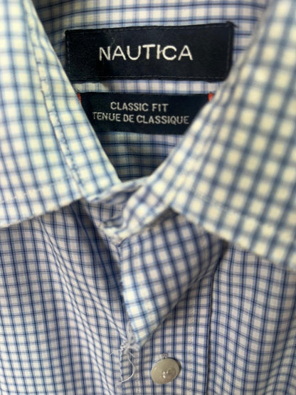Nautica gingham Shirt | Full Sleeves |Korean-Inspired Oversized Fit | Lightweight Summer Wear | Men Women | Online Shopping