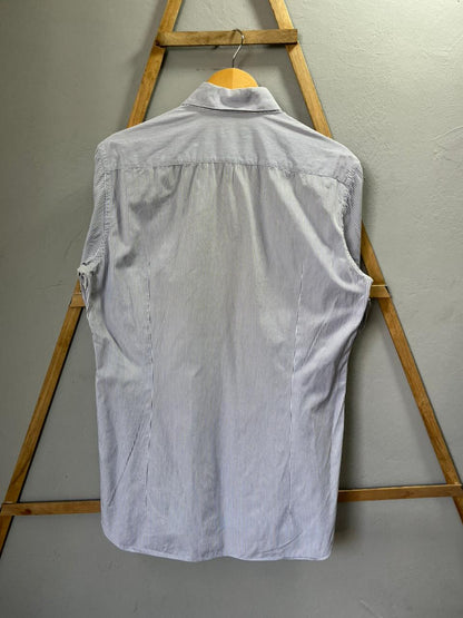 Caruso Strip Shirt | Full Sleeves |Korean-Inspired Oversized Fit | Lightweight Summer Wear | Men Women | Online Shopping