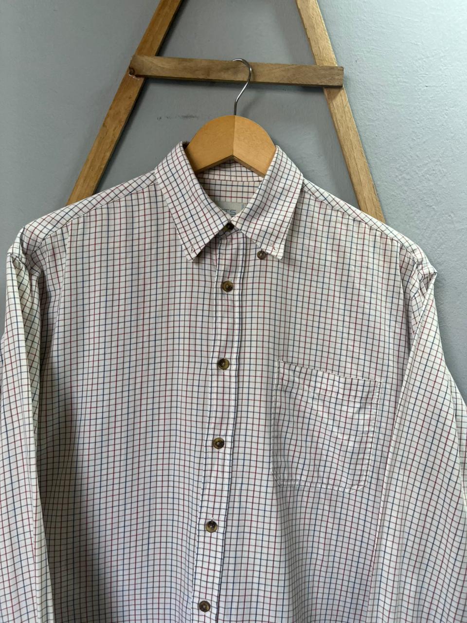 BTS checked shirt | Full Sleeves |Korean-Inspired Oversized Fit | Lightweight Summer Wear | Men Women | Online Shopping