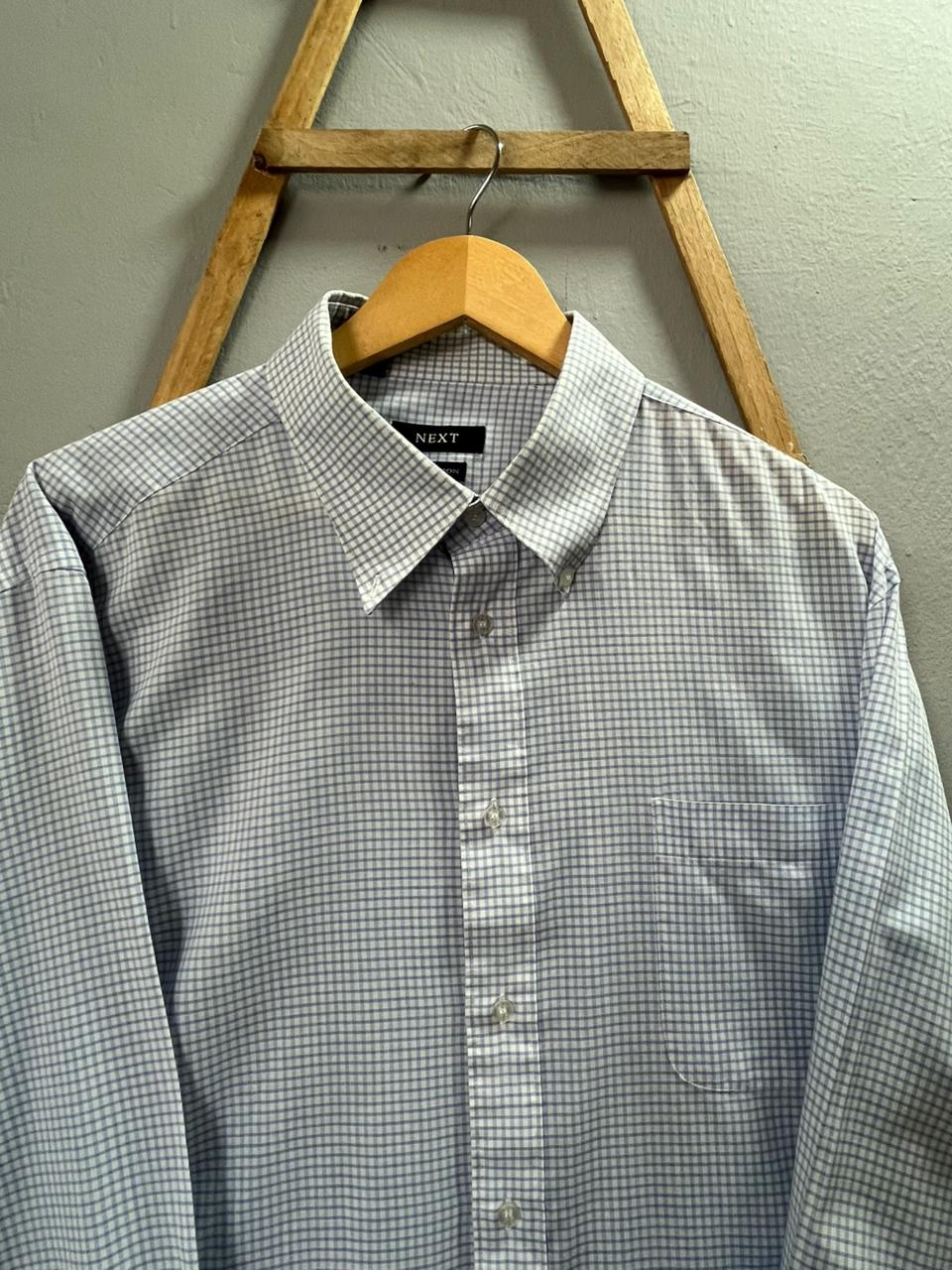 Next Gingham Shirt | Full Sleeves |Korean-Inspired Oversized Fit | Lightweight Summer Wear | Men Women | Online Shopping