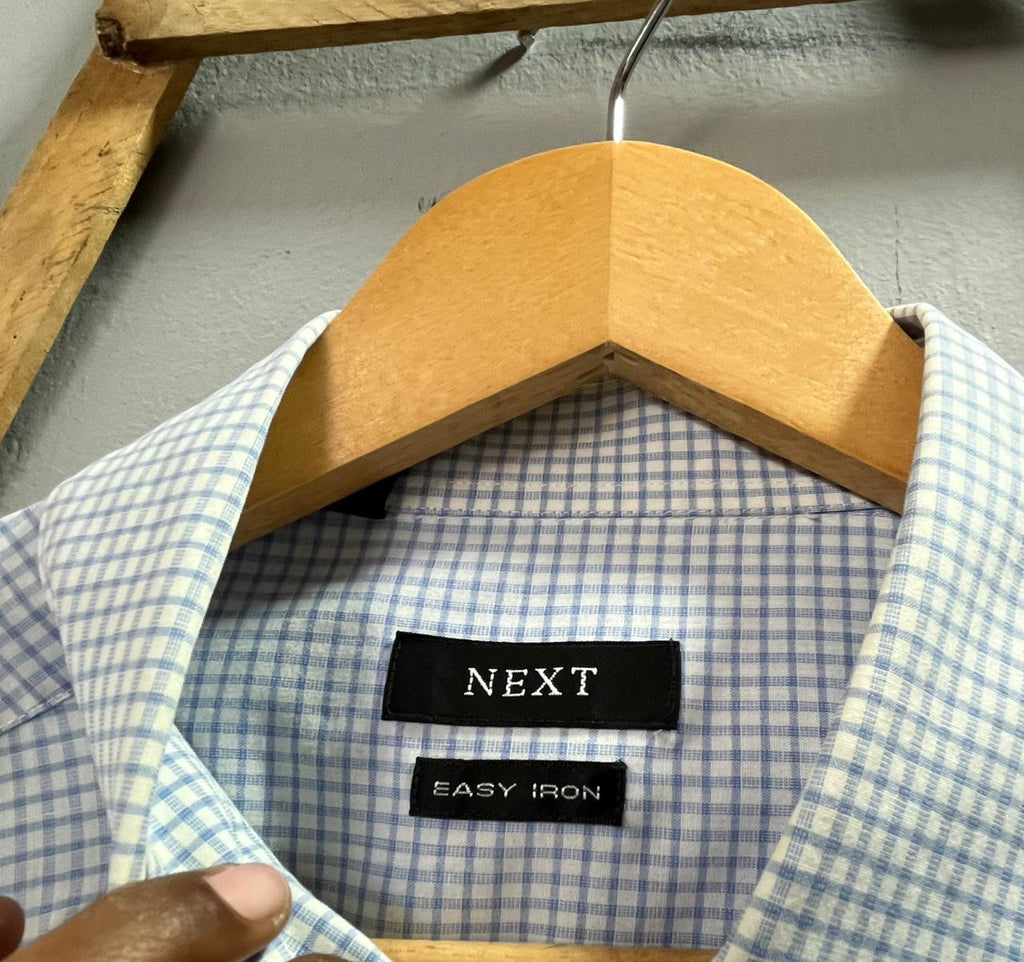 Next Gingham Shirt | Full Sleeves |Korean-Inspired Oversized Fit | Lightweight Summer Wear | Men Women | Online Shopping