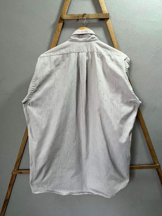 Hathaway Strip shirt | Full Sleeves |Korean-Inspired Oversized Fit | Lightweight Summer Wear | Men Women | Online Shopping (