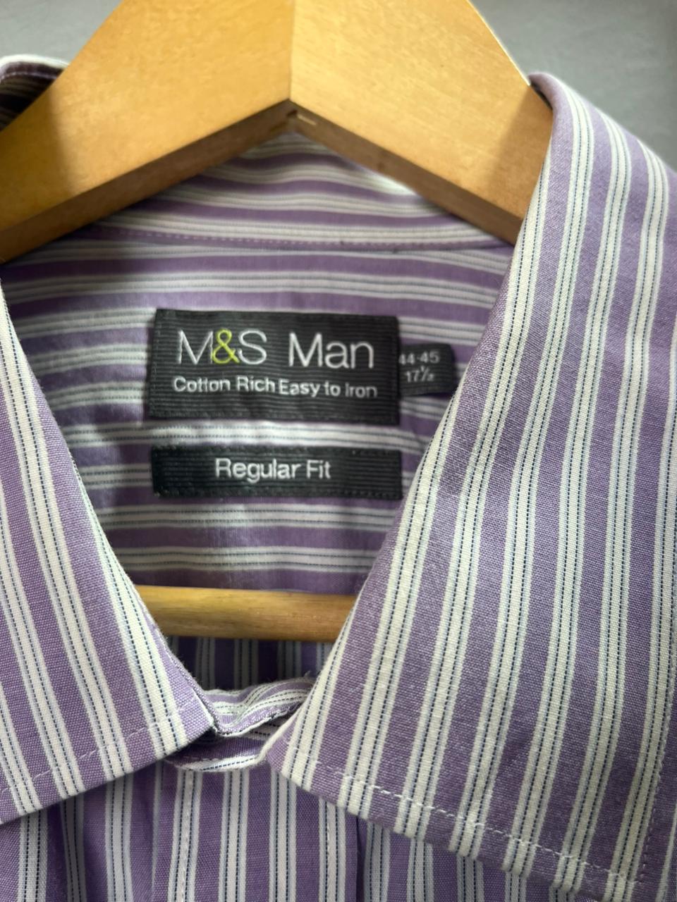 M&S man Shirt | Full Sleeves |Korean-Inspired Oversized Fit | Lightweight Summer Wear | Men Women | Online Shopping